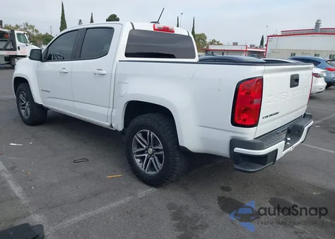 2021 Chevrolet Colorado 2Wd Short Box Wt z USA, uszkodzony, nr VIN 1GCGSBEA4M1108952